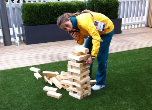 Hockeyroos Jenga